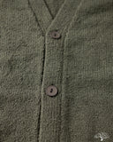 3sixteen Classic Cardigan Olive Boucle