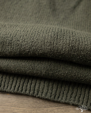 3sixteen - Classic Cardigan - Olive Boucle – Withered Fig