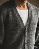 3sixteen Classic Cardigan - Pewter Alpaca