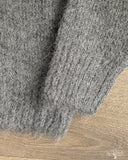 3sixteen Classic Cardigan - Pewter Alpaca