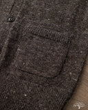 3sixteen Classic Cardigan - Pewter Tweed