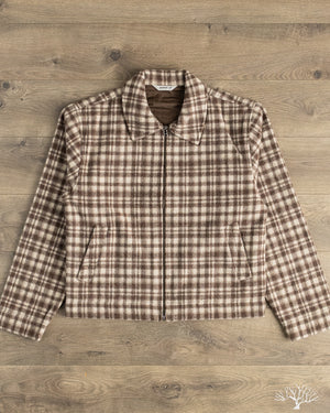 3sixteen Club Jacket - Brown Plaid