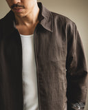3sixteen Club Jacket - Brown Wrinkle Nylon