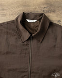 3sixteen Club Jacket - Brown Wrinkle Nylon