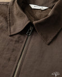 3sixteen Club Jacket - Brown Wrinkle Nylon