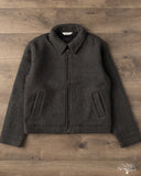 3sixteen Club Jacket - Charcoal Boucle