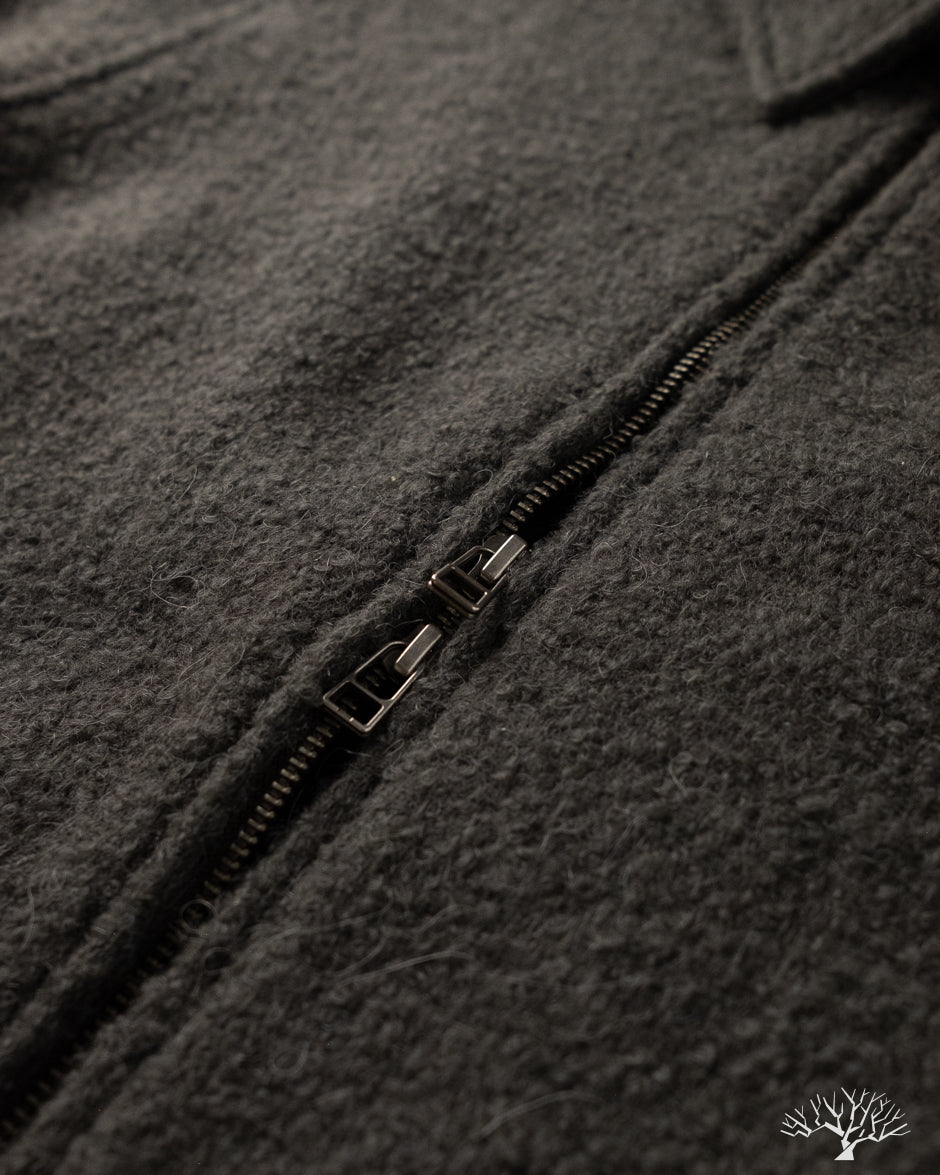 3sixteen Club Jacket - Charcoal Boucle