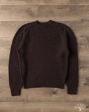 3sixteen Cotton Crewneck Sweater - Bark Boucle