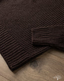 3sixteen Cotton Crewneck Sweater - Bark Boucle