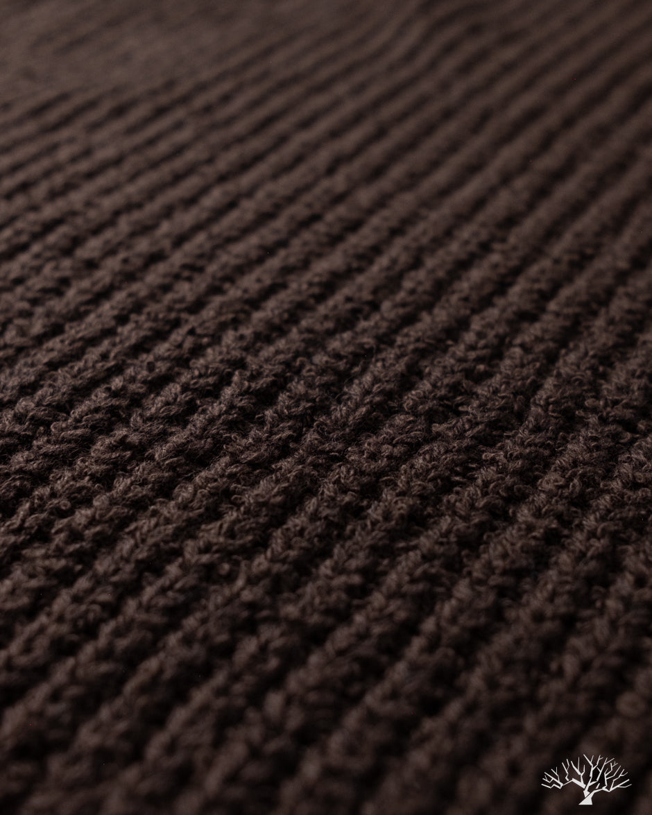 3sixteen Cotton Crewneck Sweater - Bark Boucle