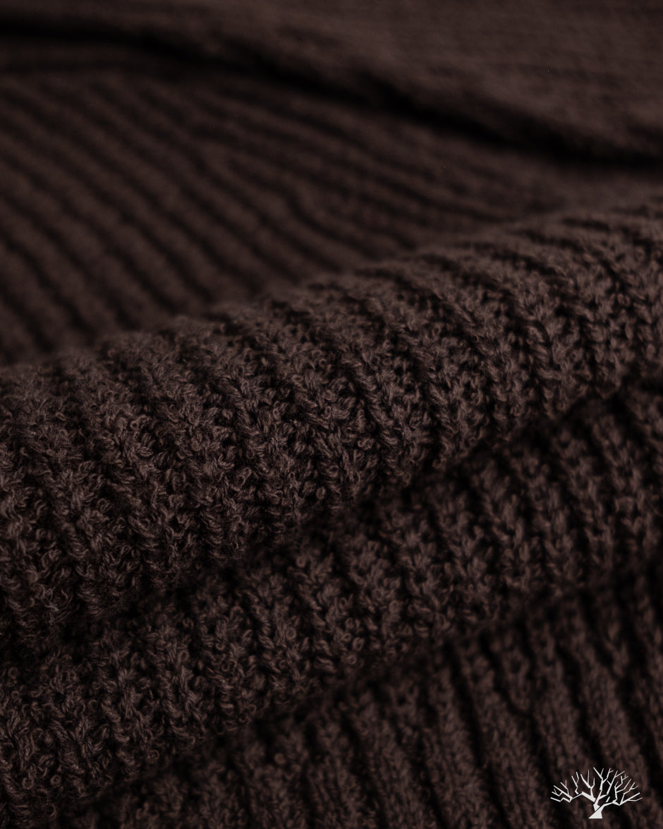 3sixteen Cotton Crewneck Sweater - Bark Boucle