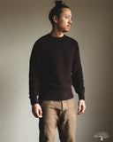 3sixteen Cotton Crewneck Sweater - Bark Boucle