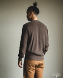 3sixteen Cotton Crewneck Sweater - Earth