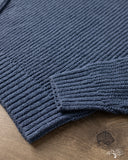 3sixteen Cotton Crewneck Sweater - Lapis Boucle