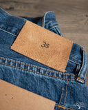 3sixteen CS-101xs - Classic Straight Stonewash 12oz Indigo Selvedge Denim
