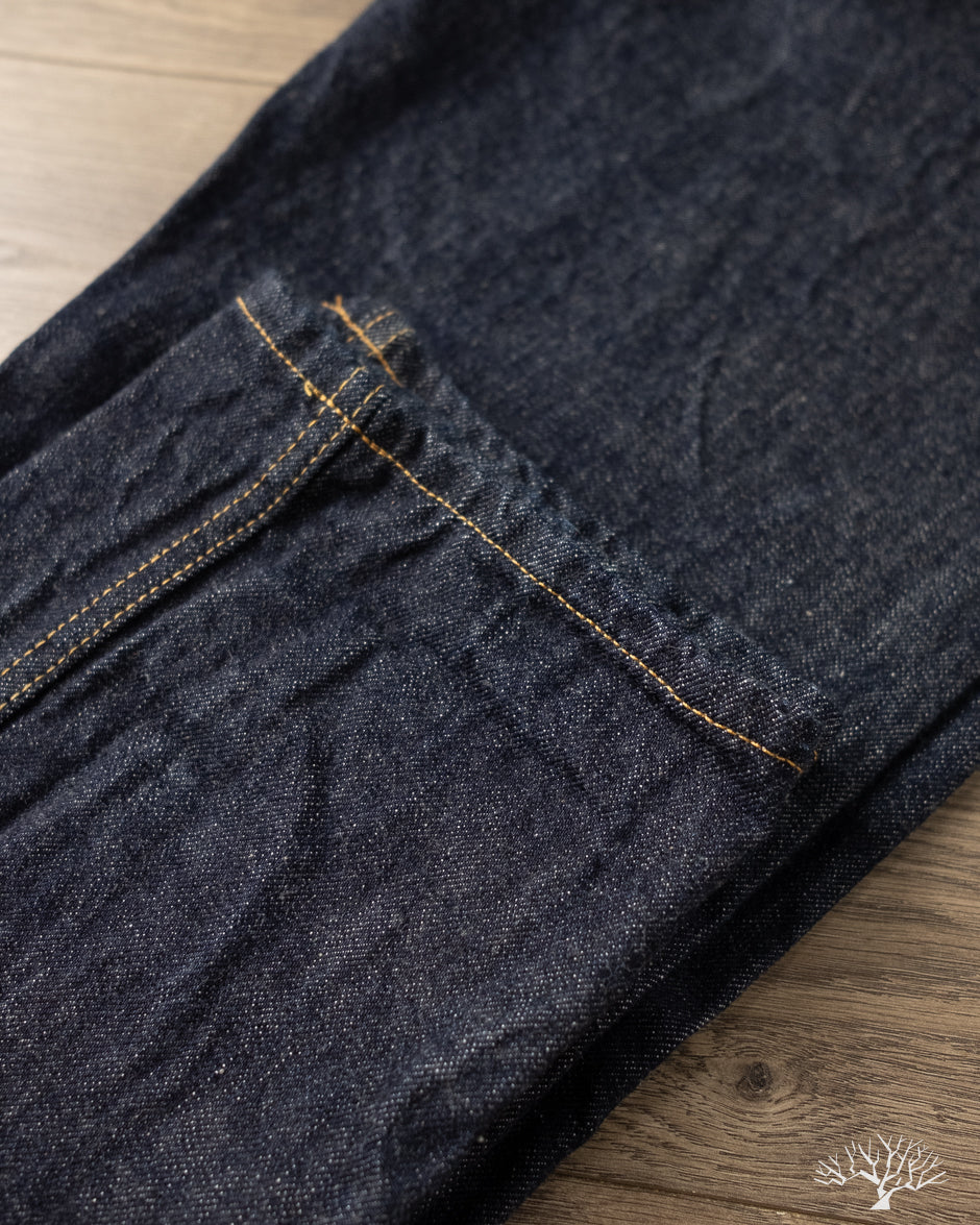 3sixteen CT-100xk Classic Tapered Rinsed Indigo Kibata Selvedge Denim (seconds)