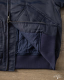 3sixteen CWU Flight Jacket - Blue Aviator Satin