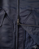 3sixteen CWU Flight Jacket - Blue Aviator Satin