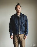 3sixteen CWU Flight Jacket - Blue Aviator Satin