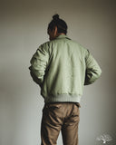 3sixteen CWU Flight Jacket - Sage Aviator Satin