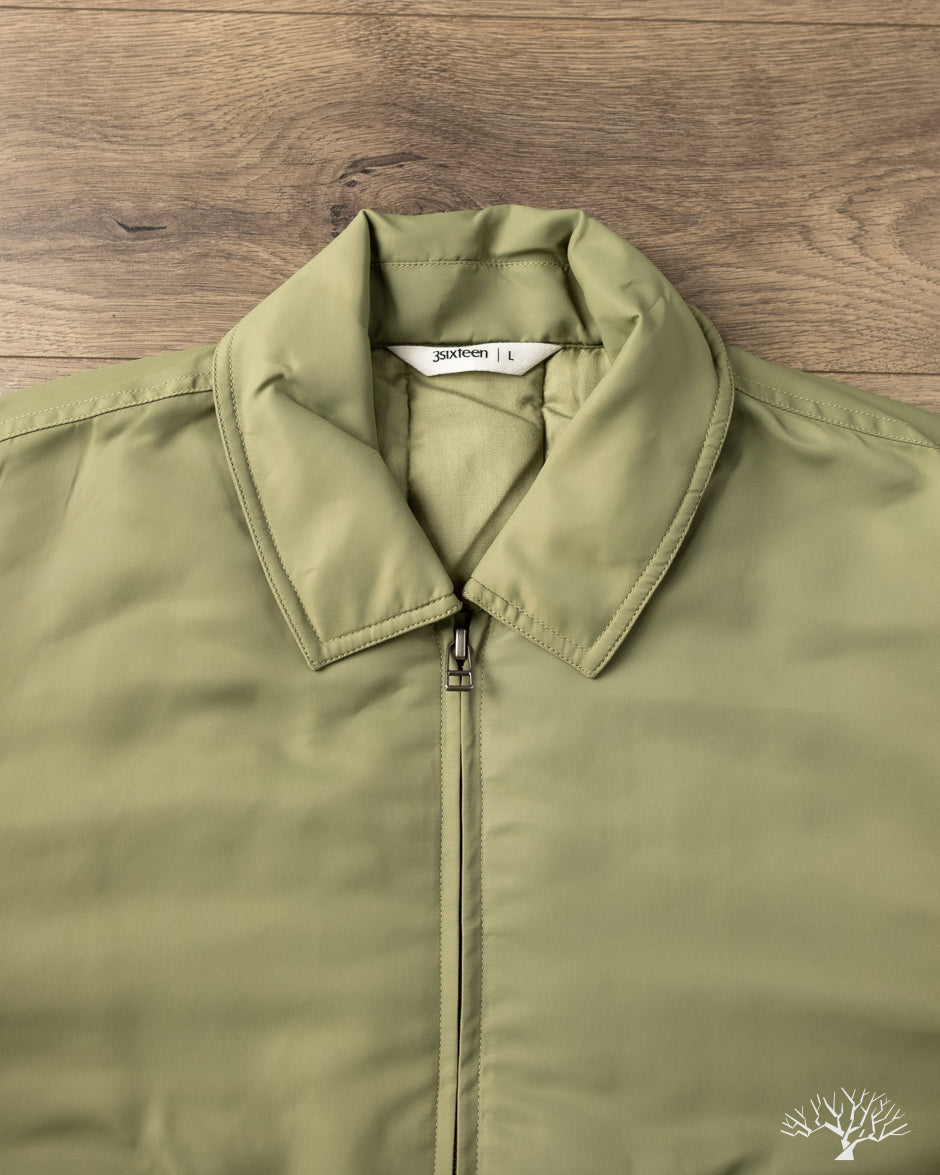 3sixteen CWU Flight Jacket - Sage Aviator Satin