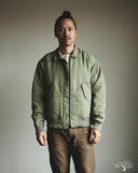 3sixteen CWU Flight Jacket - Sage Aviator Satin