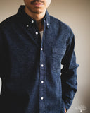 3sixteen Denim Button Down - Snow Slub Denim