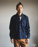 3sixteen Denim Button Down - Snow Slub Denim