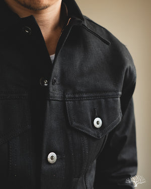 3sixteen - Type 3s Denim Jacket - Double Black Selvedge – Withered Fig