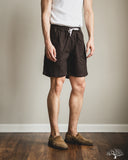 3sixteen Drawstring Short - Chocolate Linen