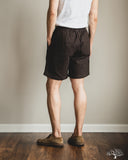 3sixteen Drawstring Short - Chocolate Linen