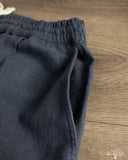 3sixteen Drawstring Short - Navy Linen