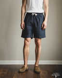 3sixteen Drawstring Short - Navy Linen