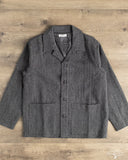 3sixteen Easy Jacket - Black Tweed