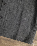 3sixteen Easy Jacket - Black Tweed