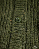 3sixteen Fisherman Cardigan - Hunter Green