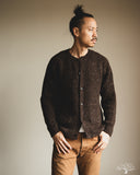 3sixteen Fisherman Cardigan - Umber Tweed