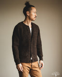 3sixteen Fisherman Cardigan - Umber Tweed