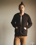 3sixteen Fisherman Cardigan - Umber Tweed