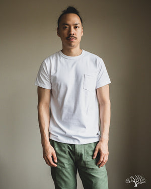 3sixteen - Heavyweight Pocket Tee - White – Withered Fig