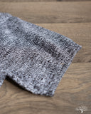 3sixteen Knit Polo - Black Marled Yarn