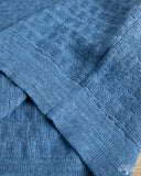 3sixteen Knit Polo - Vintage Blue Boxweave