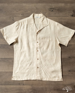 3sixteen Leisure Shirt - Ivory Handloom Silk