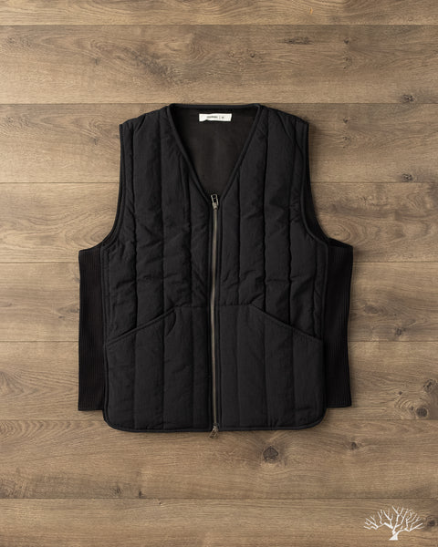3sixteen - Liner Vest - Black Ripstop – Withered Fig
