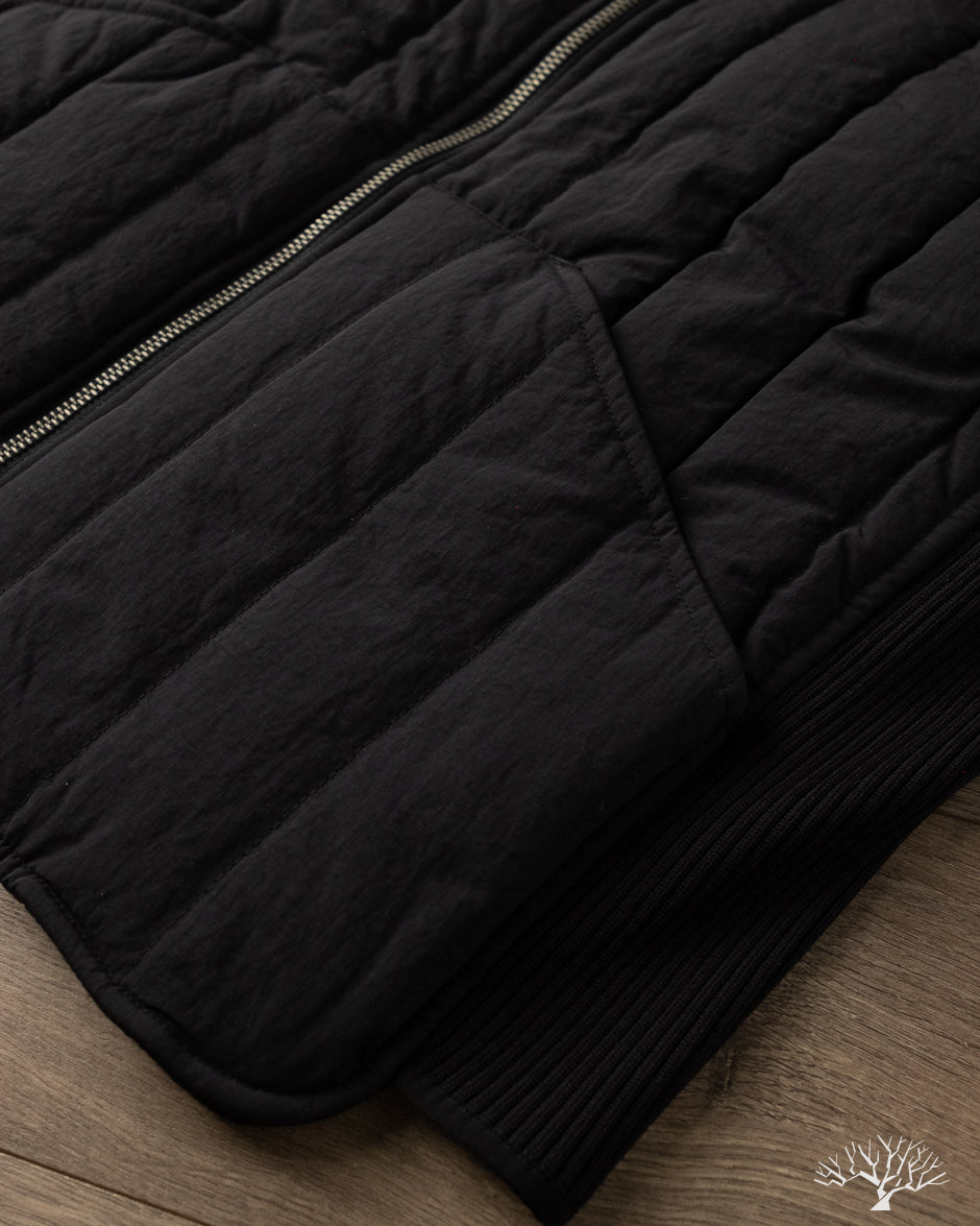 3sixteen - Liner Vest - Black Ripstop – Withered Fig