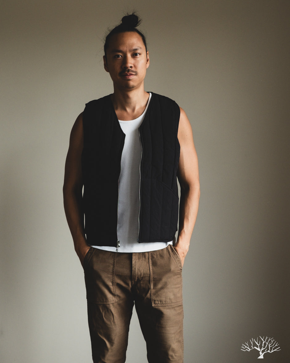 3sixteen Liner Vest - Black Ripstop