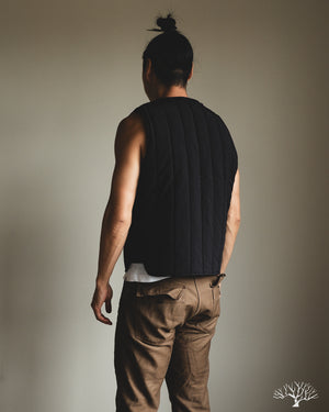3sixteen - Liner Vest - Black Ripstop – Withered Fig