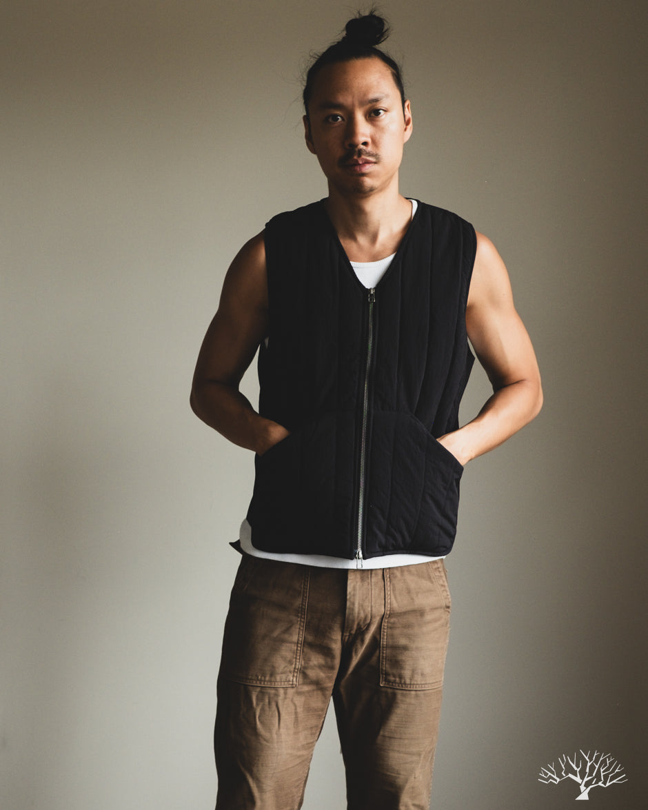 3sixteen Liner Vest - Black Ripstop