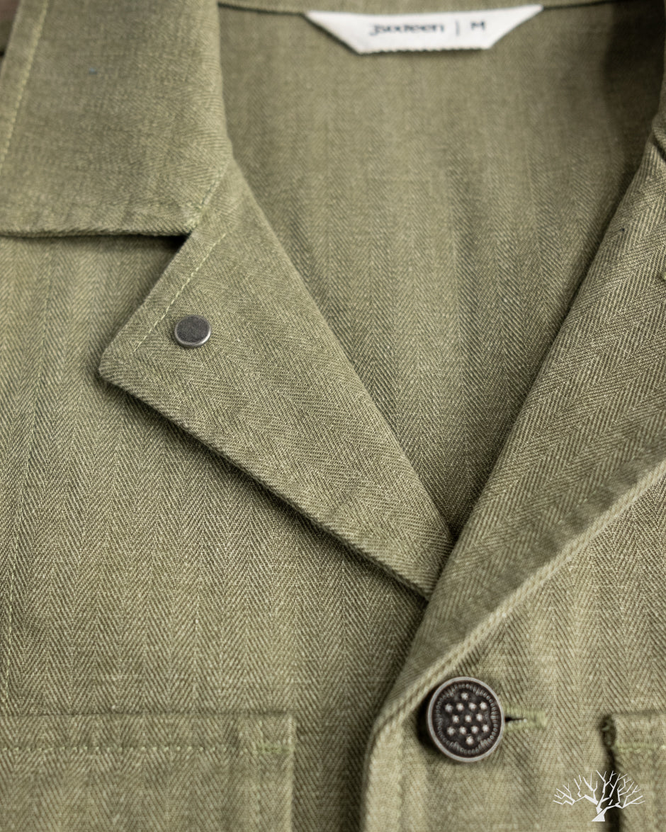 3sixteen M43 Overshirt - Olive HBT