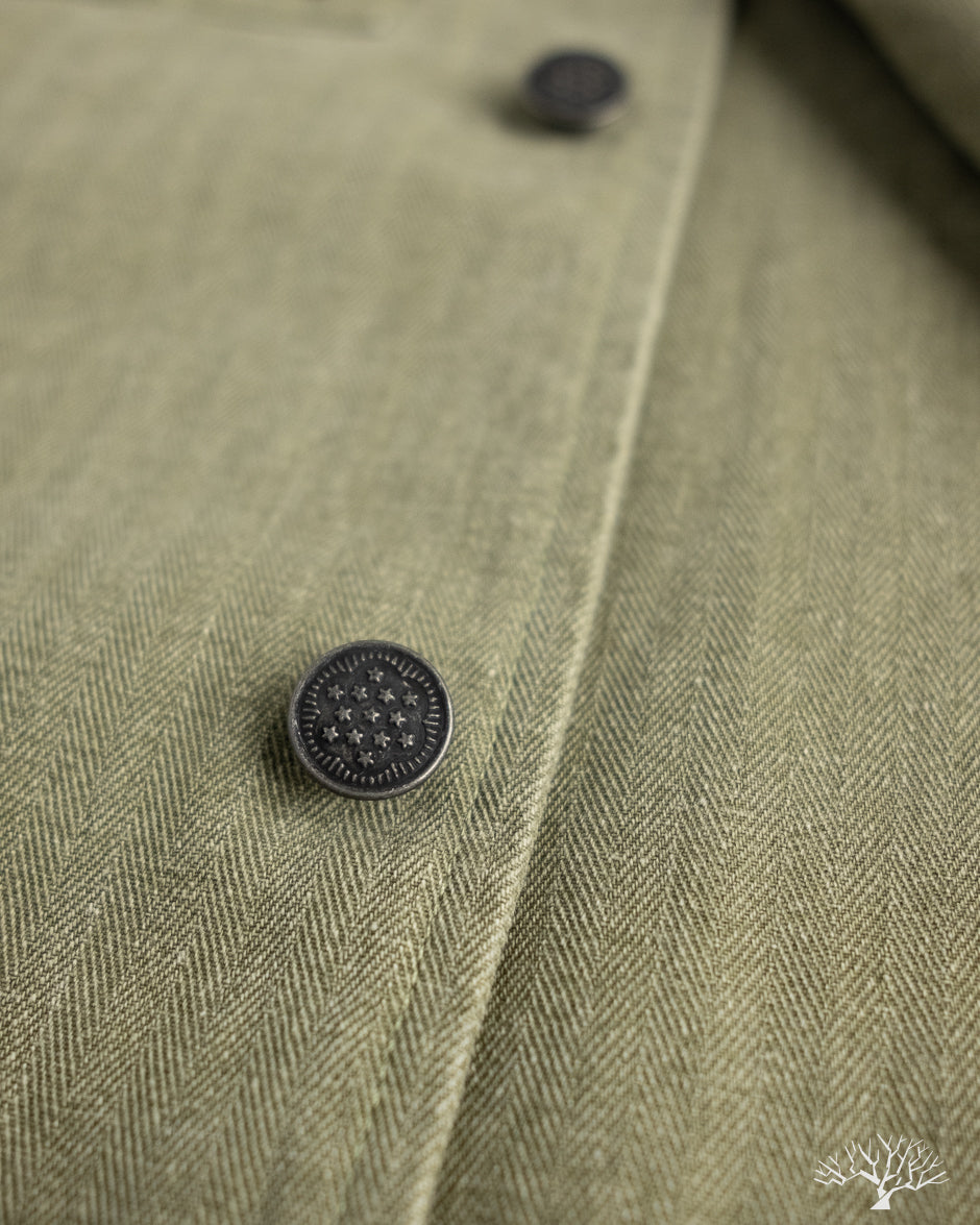 3sixteen M43 Overshirt - Olive HBT